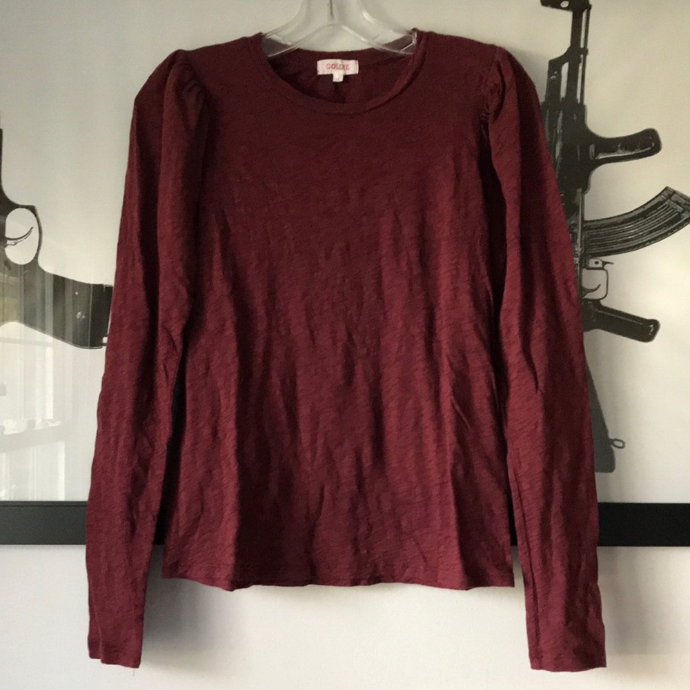 Goldie puff sleeve tee S